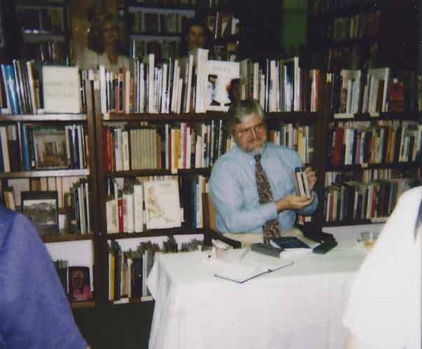 Don Keith at Alabama Booksmith in Birmingham, his first book signing event
